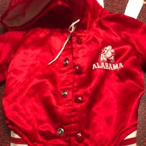 MEMORIAL DAY SALE 1970’s Vintage Alabama 6 month Athletic Jacket FOOTBALL